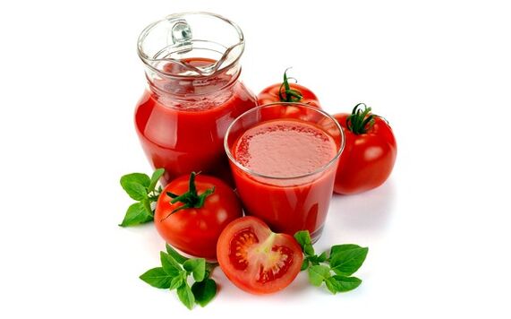 suco de tomate para dieta japonesa