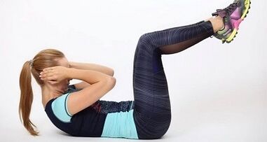 exercício crunch para perda de peso