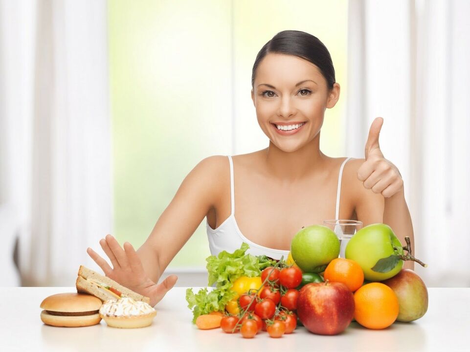 vegetais e frutas são preferíveis a produtos de confeitaria com nutrição adequada